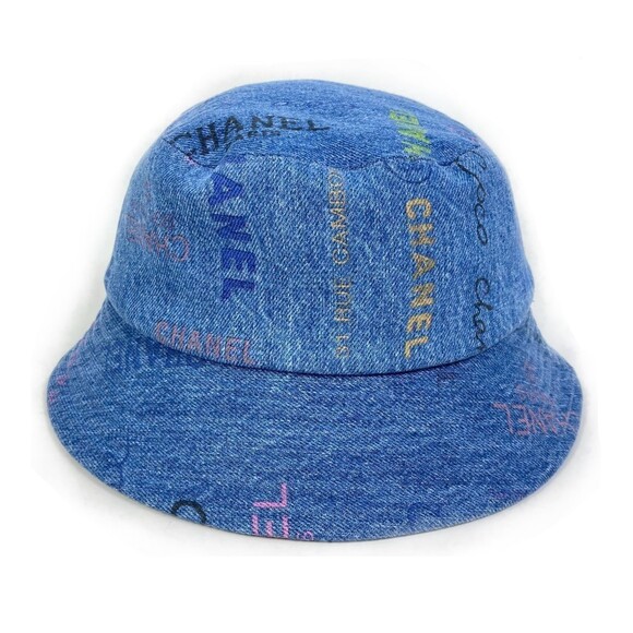 CHANEL Blue Hat - Picture 1 of 9